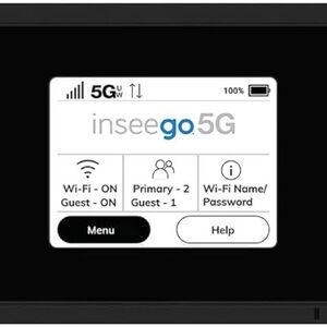 Inseego Verizon 5G Wi-Fi Hotspot - Black M2100 Dual Band EUC